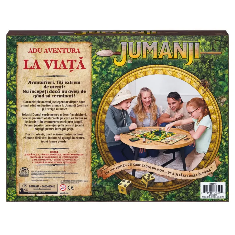 JOC JUMANJI IN LIMBA ROMANA - New