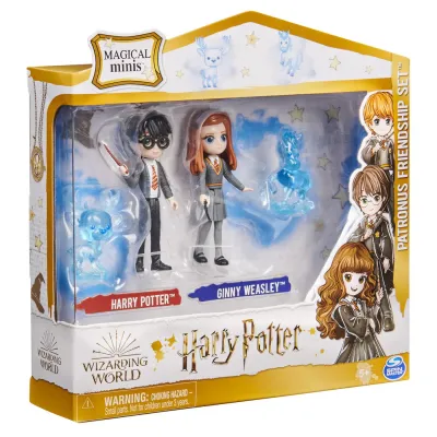 HARRY POTTER WIZARDING WORLD MAGICAL MINIS SET 2 FIGURINE HARRY POTTER ȘI GINNY WEASLEY