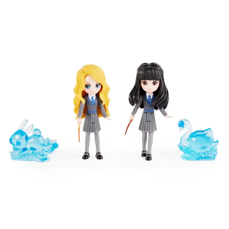 HARRY POTTER WIZARDING WORLD MAGICAL MINIS SET 2 FIGURINE LUNA LOVEGOOD ȘI CHO CHANG