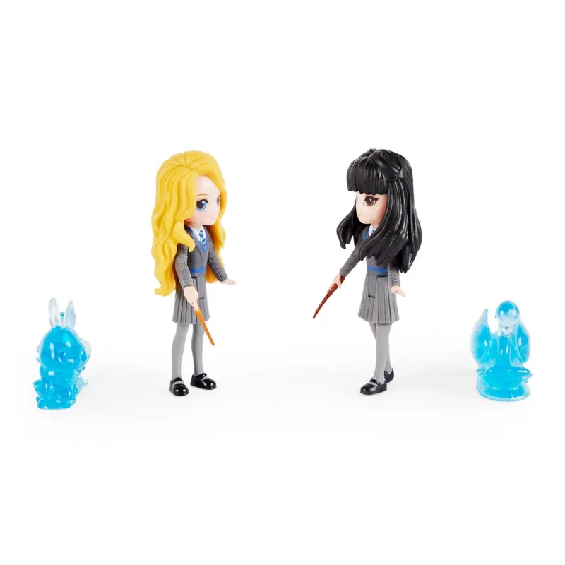 HARRY POTTER WIZARDING WORLD MAGICAL MINIS SET 2 FIGURINE LUNA LOVEGOOD ȘI CHO CHANG