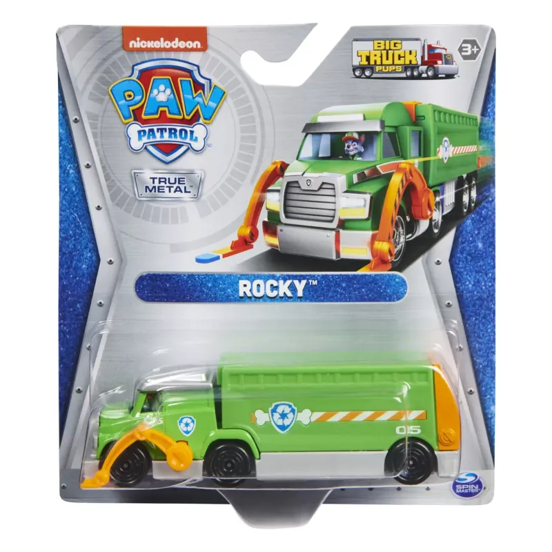 PATRULA CĂȚELUSILOR VEHICULE METALICE CAMION ROCKY