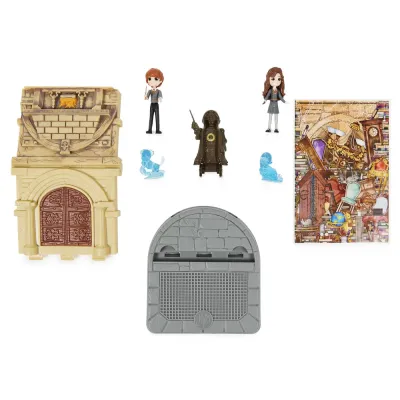 HARRY POTTER WIZARDING WORLD MAGICAL MINIS SET 2 FIGURINE RON WISLEAY ȘI HERMIONE GRANGER