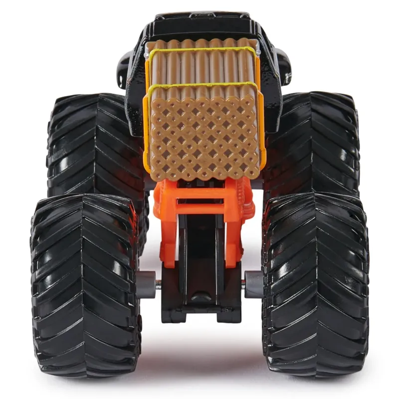 MONSTER JAM SET 2 MASINUTE METALICE LUMBERJACK ȘI AXE SCARA 1:64