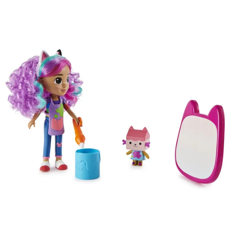 GABBYS DOLLHOUSE PAPUSA GABBY ȘI SET DE CREATIE