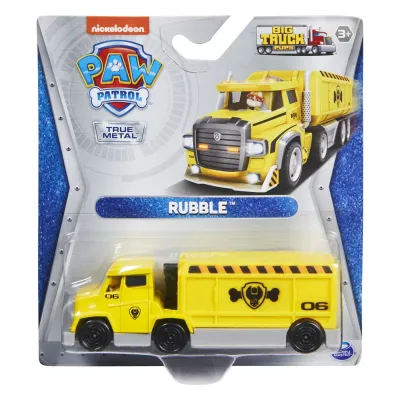 PATRULA CĂȚELUSILOR VEHICULE METALICE CAMION RUBBLE