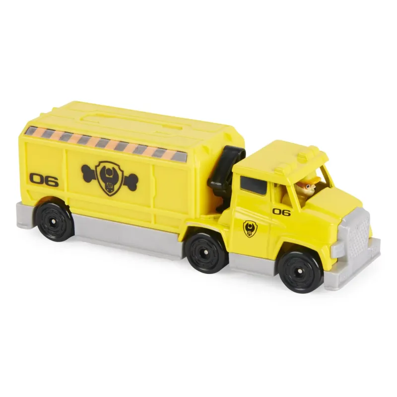 PATRULA CĂȚELUSILOR VEHICULE METALICE CAMION RUBBLE