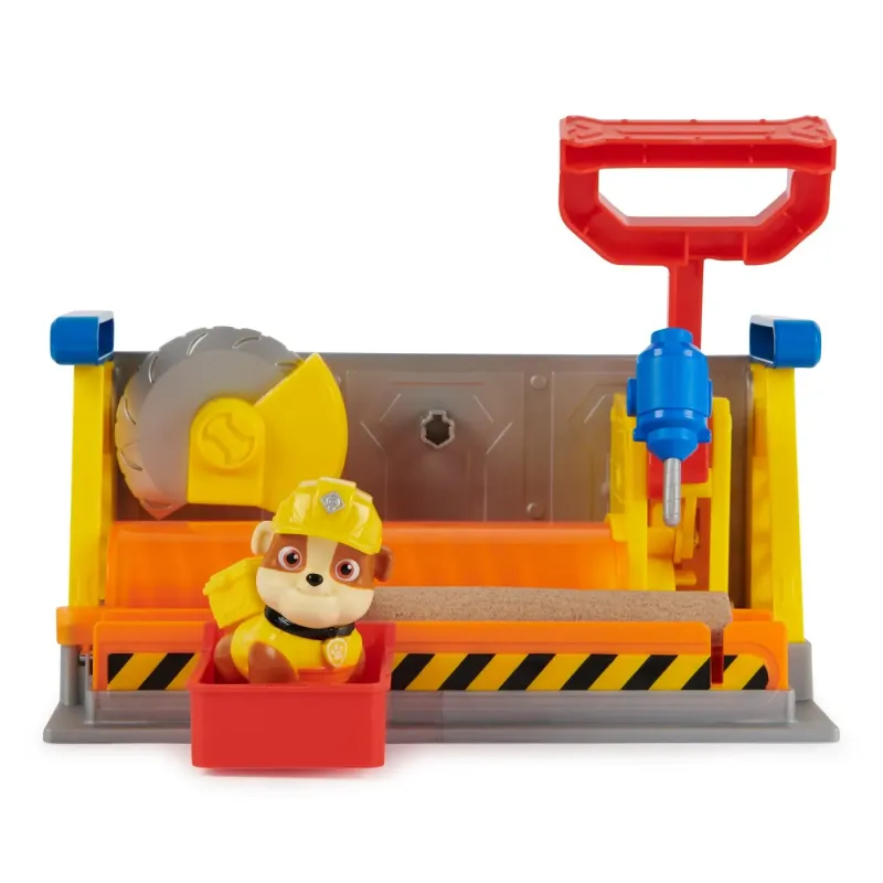 PATRULA CĂȚELUSILOR RUBBLE ȘI ECHIPA SET DE JOACĂ SANTIER