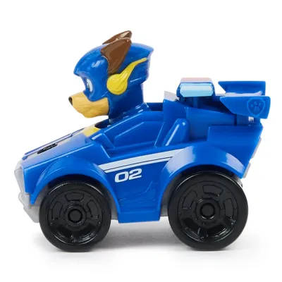 PATRULA CĂȚELUSILOR PUP SQUAD RACERS VEHICUL METALIC CHASE SCARA 1:55