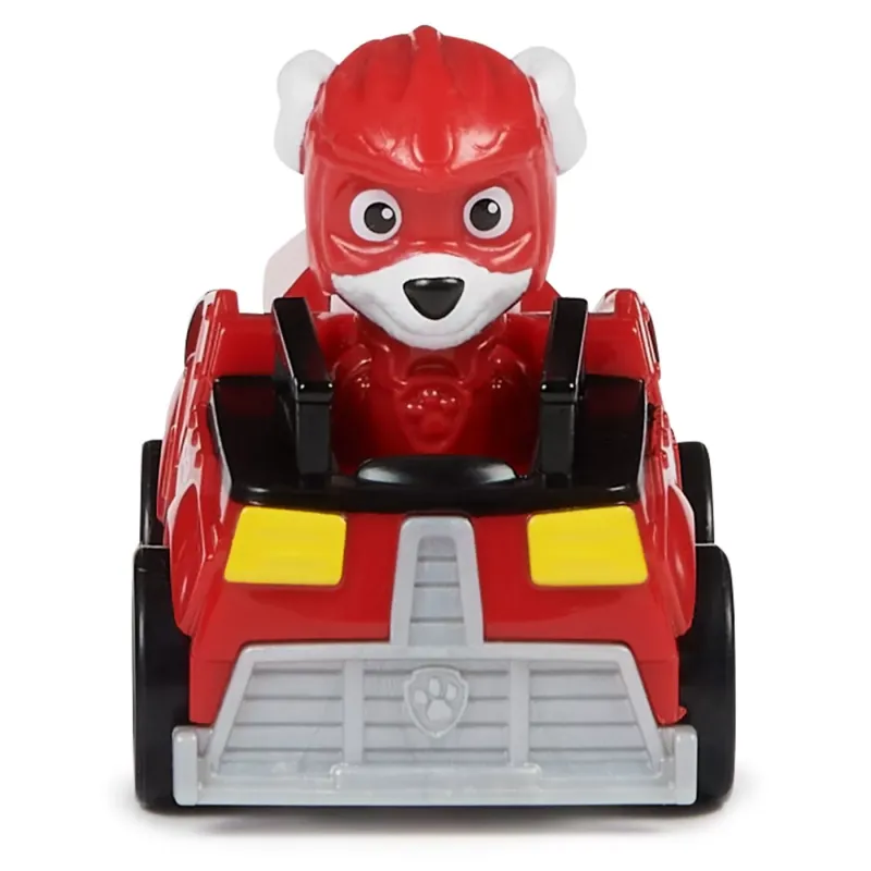 PATRULA CĂȚELUSILOR PUP SQUAD RACERS VEHICUL METALIC MARSHALL SCARA 1:55