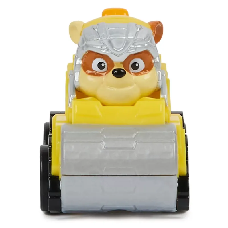 PATRULA CĂȚELUSILOR PUP SQUAD RACERS VEHICUL METALIC RUBBLE SCARA 1:55