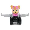 PATRULA CĂȚELUSILOR PUP SQUAD RACERS VEHICUL METALIC SKYE SCARA 1:55