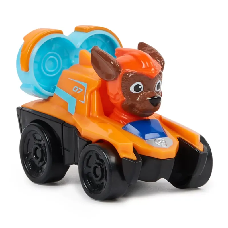 PATRULA CĂȚELUSILOR PUP SQUAD RACERS VEHICUL METALIC ZUMA SCARA 1:55