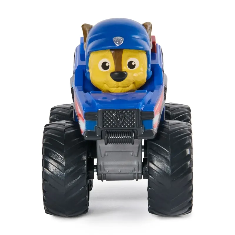 PATRULA CĂȚELUSILOR PUP SQUAD RACERS RESCUE WHEELS VEHICUL METALIC CHASE SCARA 1:55