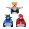 PATRULA CĂȚELUSILOR PUP SQUAD SET CADOU 3 MASINUTE