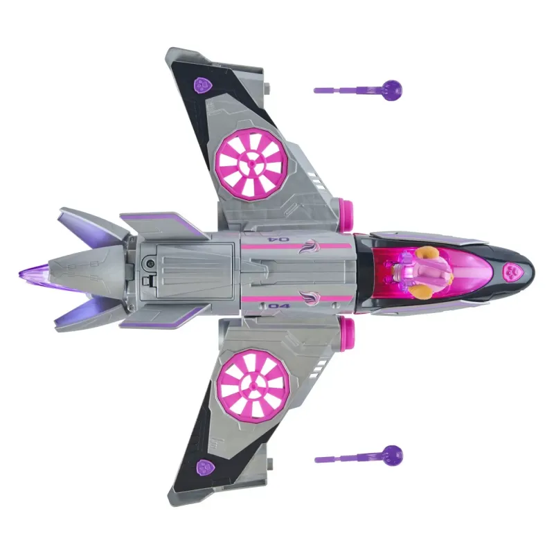 PATRULA CĂȚELUSILOR VEHICUL TRANSFORMATOR SKYE MIGHTY MOVIE JET