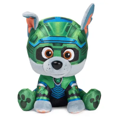 PATRULA CĂȚELUSILOR JUCĂRIE DE PLUȘ ROCKY 15CM