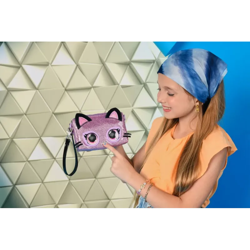 PURSE PETS RAINBOW LIGHTS GENTUȚĂ INTERACTIVA PURDY PURRFECT