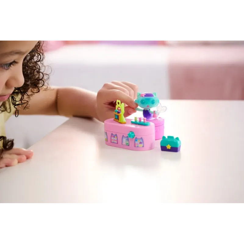 GABBYS DOLLHOUSE BOBBLE KITTY MERCAT ȘI CAMERA POTIUNILOR