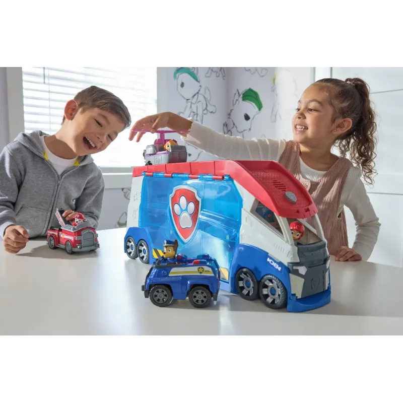 PATRULA CĂȚELUSILOR VEHICUL DE LANSARE ȘI SALVARE