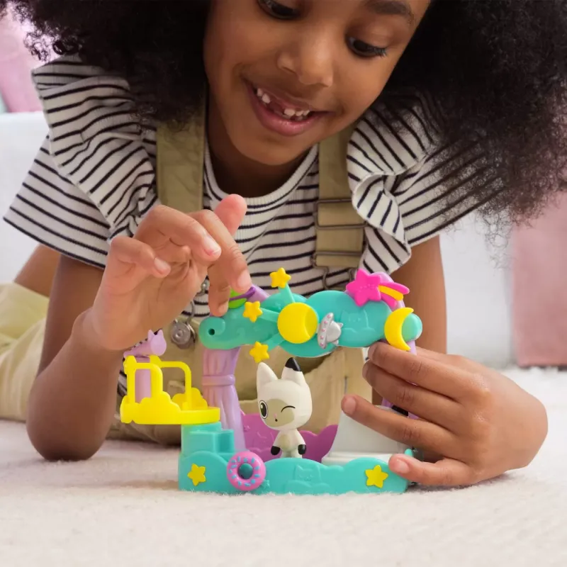 GABBYS DOLLHOUSE SET BALCON DECORAT A LUI PANDY PAWS