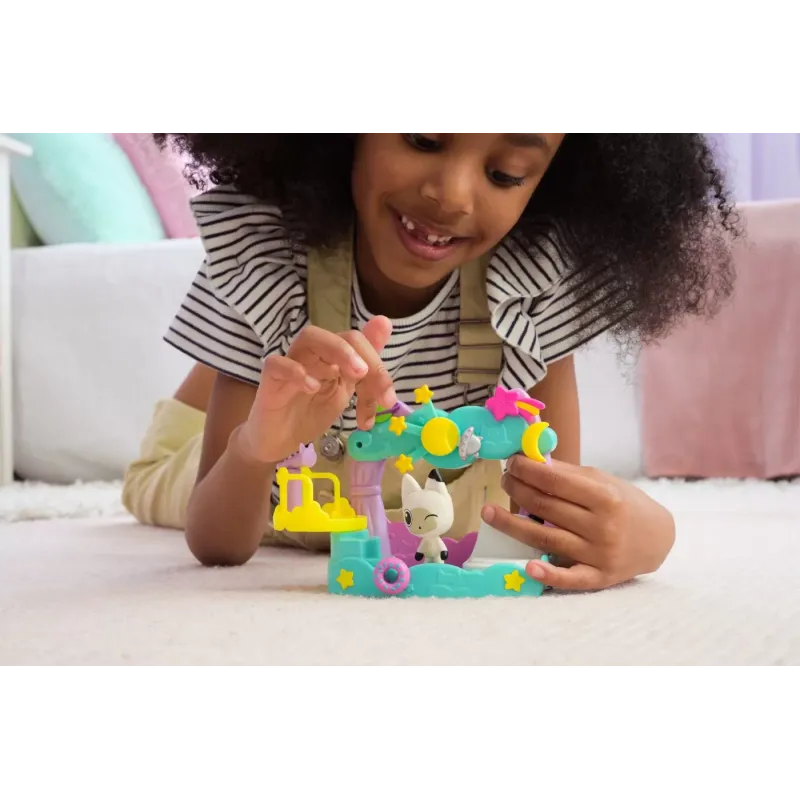 GABBYS DOLLHOUSE SET BALCON DECORAT A LUI PANDY PAWS