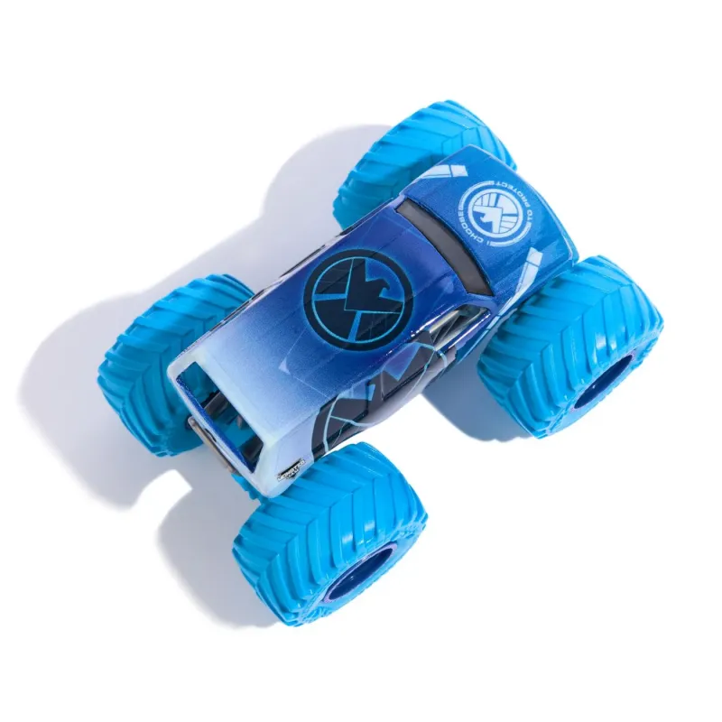 MONSTER JAM MARVEL CAMION GIGANT SHIELD SCARA 1 LA 64