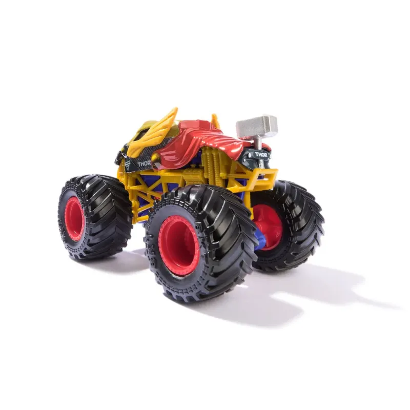 MONSTER JAM MARVEL CAMION GIGANT THOR SCARA 1 LA 64