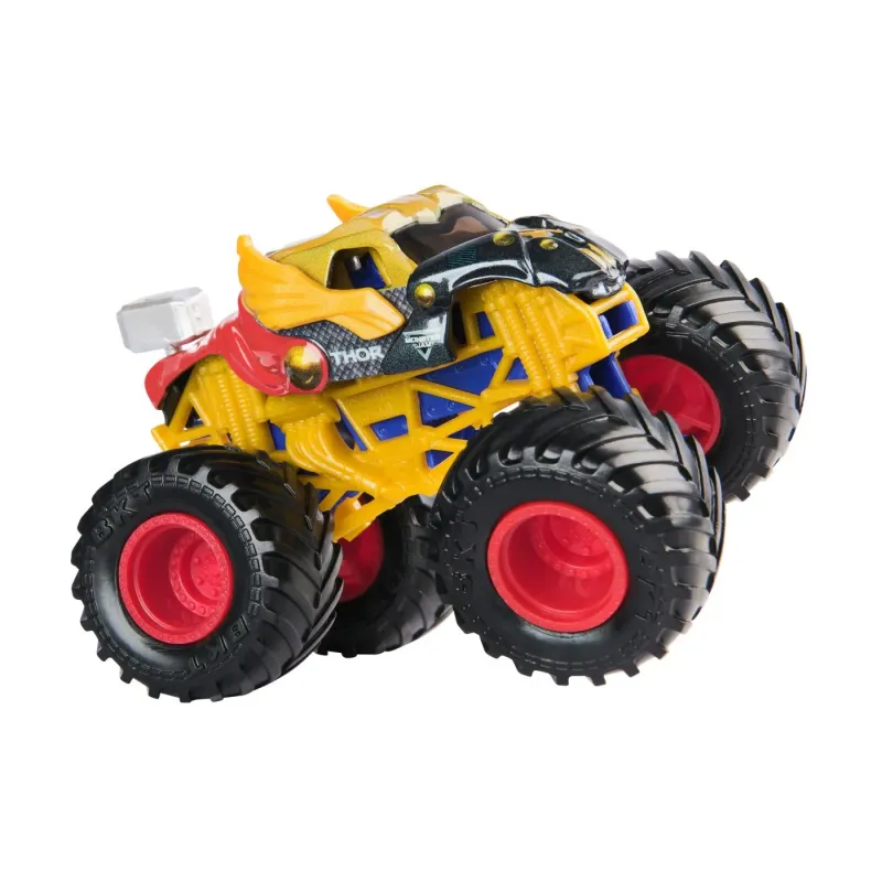 MONSTER JAM MARVEL CAMION GIGANT THOR SCARA 1 LA 64