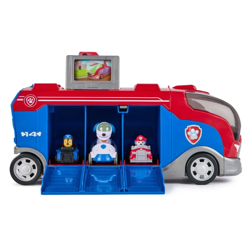 PATRULA CĂȚELUSILOR PUP SQUAD ȘI ROBO DOG CAMION MISIUNI DE SALVARE