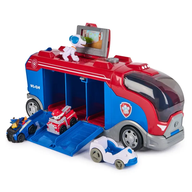 PATRULA CĂȚELUSILOR PUP SQUAD ȘI ROBO DOG CAMION MISIUNI DE SALVARE
