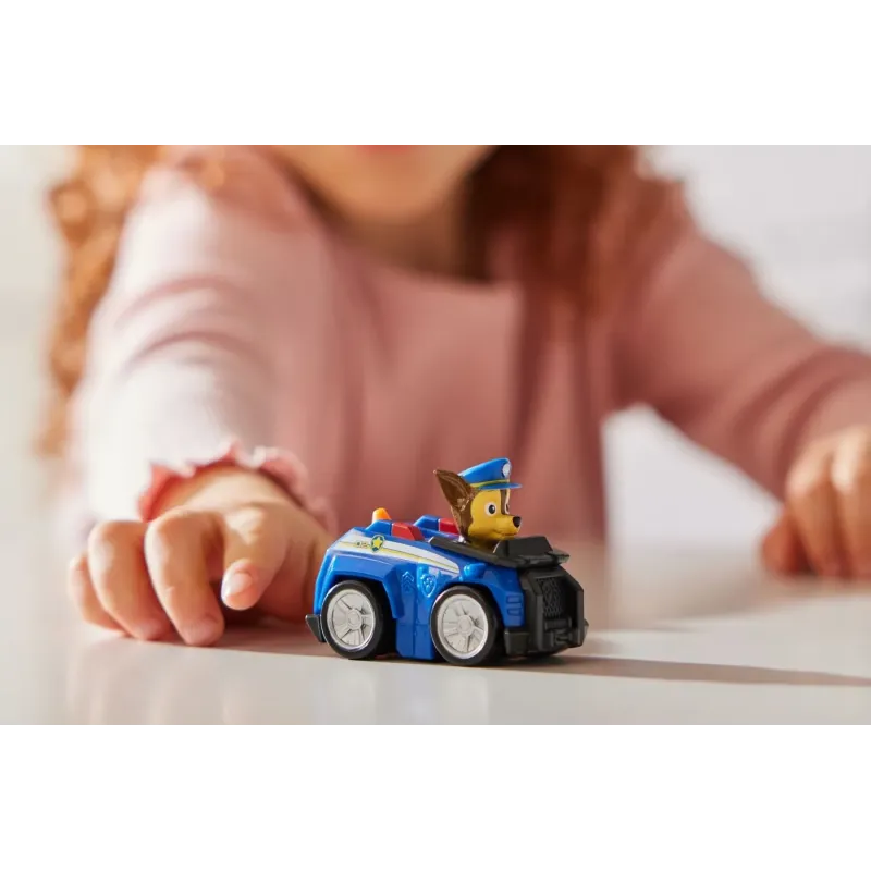 PATRULA CĂȚELUSILOR PUP SQUAD RACERS VEHICUL CU FIGURINĂ CHASE