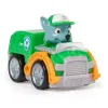 PATRULA CĂȚELUSILOR PUP SQUAD RACERS VEHICUL CU FIGURINĂ ROCKY