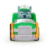 PATRULA CĂȚELUSILOR PUP SQUAD RACERS VEHICUL CU FIGURINĂ ROCKY