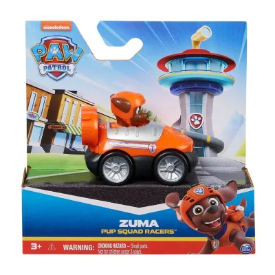 PATRULA CĂȚELUSILOR PUP SQUAD RACERS VEHICUL CU FIGURINĂ ZUMA