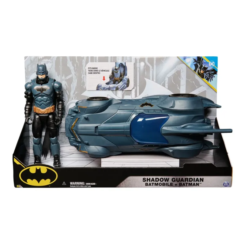 BATMAN SHADOW GUARDIAN SET VEHICUL BATMOBILE ȘI FIGURINĂ BATMAN 30CM