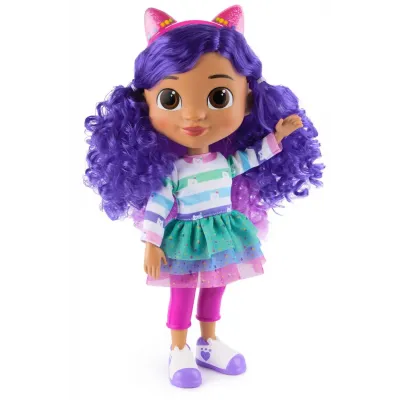GABBYS DOLLHOUSE PAPUSA GABBY INTERACTIVA 33CM