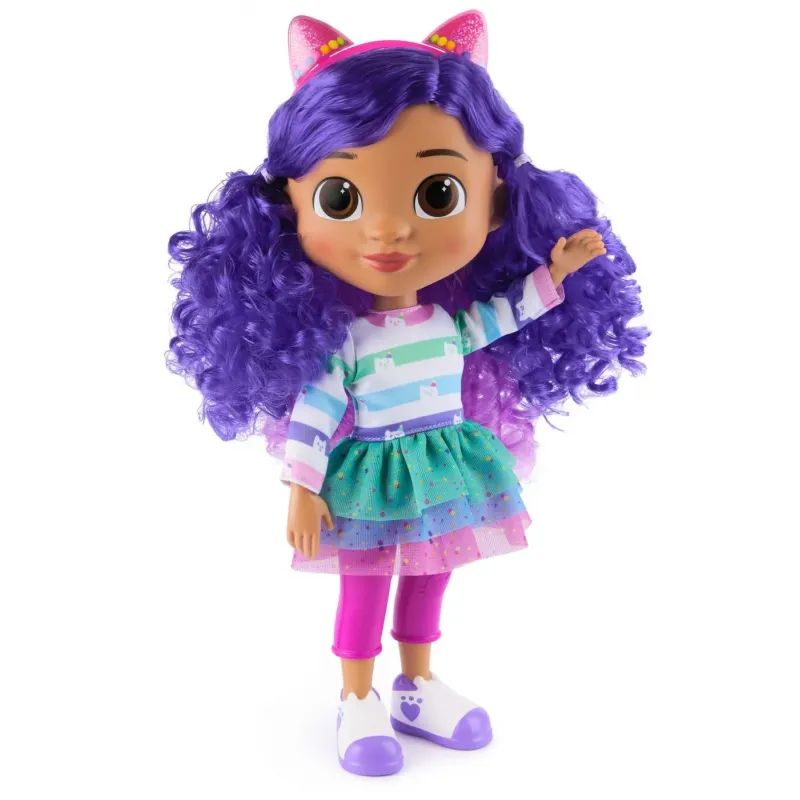 GABBYS DOLLHOUSE PAPUSA GABBY INTERACTIVA 33CM