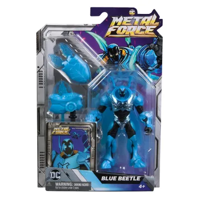 BATMAN DC EROII METAL FORCE FIGURINĂ BLUE BEETLE 10CM