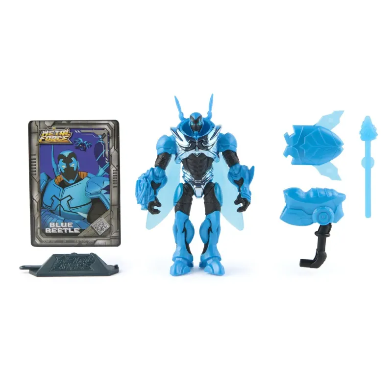 BATMAN DC EROII METAL FORCE FIGURINĂ BLUE BEETLE 10CM
