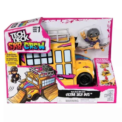 TECH DECH SK8 CREW SET DE JOACĂ AUTOBUZ