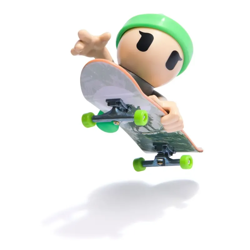 TECH DECH SK8 CREW PACHET PLACA ȘI FIGURINĂ 9.6CM SAPCA VERDE
