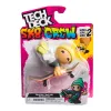 TECH DECH SK8 CREW PACHET PLACA ȘI FIGURINĂ 9.6CM SAPCA GALBENA