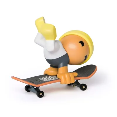 TECH DECH SK8 CREW PACHET PLACA ȘI FIGURINĂ 9.6CM SAPCA GALBENA