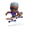 TECH DECH SK8 CREW PACHET PLACA ȘI FIGURINĂ 9.6CM SAPCA GRI