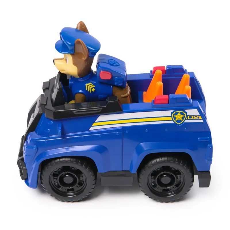 PATRULA CĂȚELUSILOR SET VEHICUL DE BAZA PATROL CRUISER ȘI FIGURINĂ CHASE