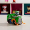 PATRULA CĂȚELUSILOR SET VEHICUL DE BAZA CAMIONUL DE RECICLARE  ȘI FIGURINĂ ROCKY