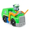 PATRULA CĂȚELUSILOR SET VEHICUL DE BAZA CAMIONUL DE RECICLARE  ȘI FIGURINĂ ROCKY