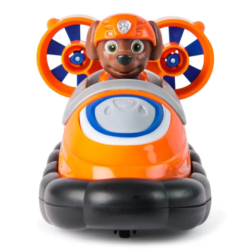 PATRULA CĂȚELUSILOR SET VEHICUL DE BAZA HOVERCRAFT ȘI FIGURINĂ ZUMA