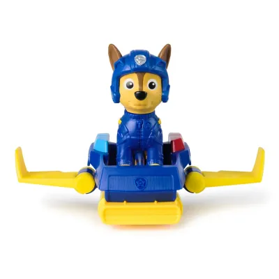 PATRULA CĂȚELUSILOR ACTION PUPS SET VEHICUL DE SALVARE HOVERBOARD ȘI FIGURINĂ CHASE 5 CM