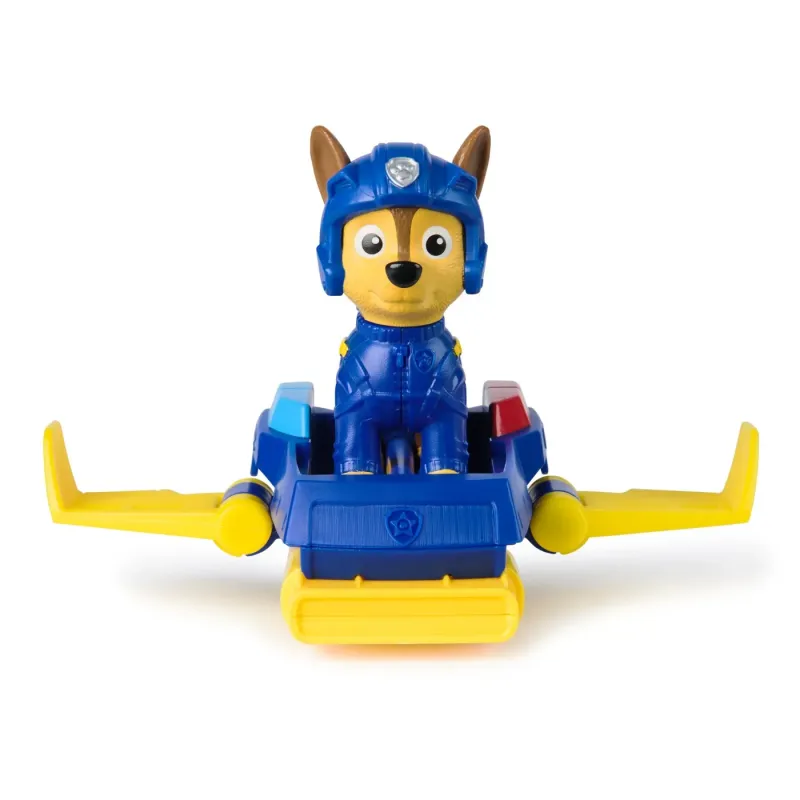 PATRULA CĂȚELUSILOR ACTION PUPS SET VEHICUL DE SALVARE HOVERBOARD ȘI FIGURINĂ CHASE 5 CM